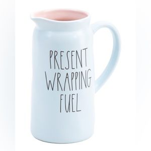 🚨FLASH SALE!🚨 NWT Rae Dunn 🎁 Christmas Present Wrapping Fuel Pitcher 🎁